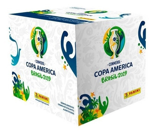 Panini Copa America Brasil 2019 Paquete 50 Sobres 