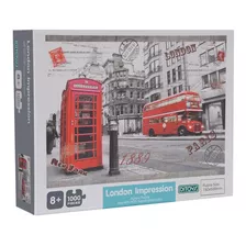 Puzzle 1000 Piezas London Impression Original Ditoys Full