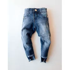 Calça Jeans Feminina Infantil Bebê Tamanho 1 Ao 3 C Elastano