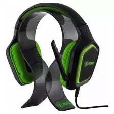 Headset Gamer Com Suporte Driver 40mm E Led Ghs-02 X-zone Cor Preto Cor Da Luz Rgb