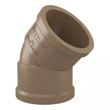 Joelho 45º De Pvc Soldável Água Fria 60mm Fortlev