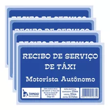 Recibo De Serviço De Táxi Motorista Autônomo 50 Folhas Pt 20