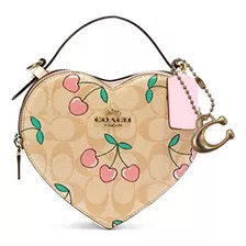 Bolsa Coach Corazon Cerezas Para Mujer Envio Gratis