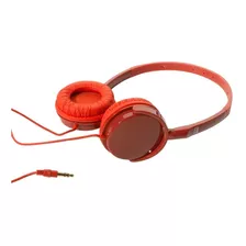 Fone De Ouvido Tipo Headphone Comfort Na Cor Vermelho