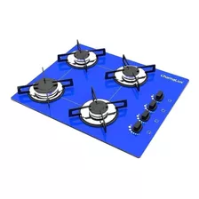 Fogão Cooktop Gás Chamalux 4 Bocas Ultra Chama Azul 127v/220v