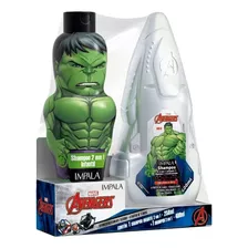 Kit Hulk Shampoo 2 Em 1 250ml + Shampoo 2 Em 1 400ml Impala