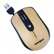 Mouse Optico Nipponic Retratil Mc319a Usb 