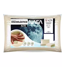 Travesseiro Nasa Perfil Alto 16cm Kit C/ 2 Unidades O Melhor