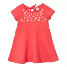 Vestido Beba Nena Estampa Flores Gepetto T 12 A 48 Meses