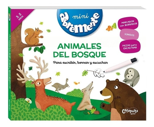 Mini Abremente: Animales Del Bosque | Catapulta