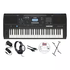 Yamaha Psre473 Eps Full-size Keyboard With 61 Keys - Black