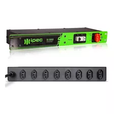 Regua De Rack 19 Pol Com 8 Tomadas De 20a 5000w 32amp