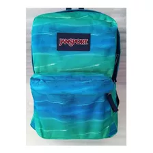 Mochila Jansport Superbreak Ocean Ombre Incluye Envio