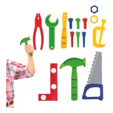 Kit Ferramentas Infantil Brinquedo Criança Oficina Menino