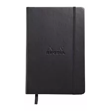 Rhodia A5 Webnotebook, Dot, Negro.