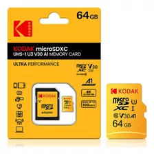 Memoria Micro Sd 64gb Clase 10 Hd Ultra Performance