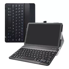 Funda+teclado Bige Para Galaxy Tab S5e 10.5 2019 Delgado Pur