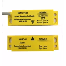 Sensor Magnético Codificado Cat 4 Nr12 Namc-01 / Nsmc-01/33