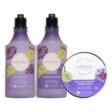 Kit Maracujá Shampoo Condicionador Gelatina L'occitane