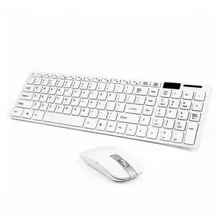 Kit Teclado E Mouse Sem Fio Wireless 2.4ghz 3200dpi Óptico