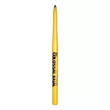 Delineador Retractil Colossal Kajal Maybelline Negro Color Black Efecto N/a