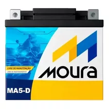 Bateria Honda Fan 150 Esi 2010 2011 2012 2013 Ma5-d Moura