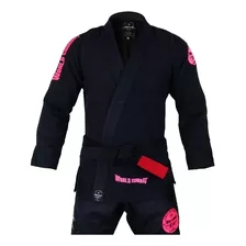 Kimono World Combat New Let's Roll - Black Pink