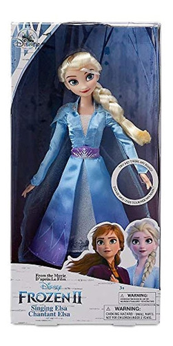 Muñeca Cantando Disney Elsa - Frozen Ii - 11 Pulgadas
