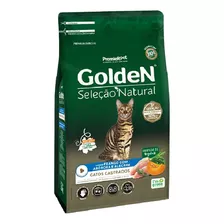 Ração Golden Gatos Castrados Frango Abóbora 10,1kg
