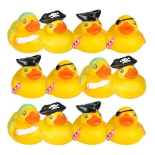 Patitos De Goma Pirata De 2.0 In, Paquete De 12, Bonito...