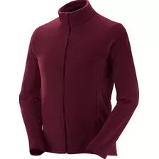 Campera Salomon Hombre Polar Lt Fz - S+w