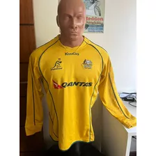 Camisa Oficial Da Austrália Kooga De Manga Longa 