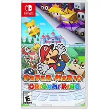 Jogo Switch Paper Mario The Origami King Fisico