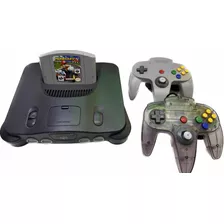 Consola Nintendo 64 Con Mario Kart 64 Y 2 Controles