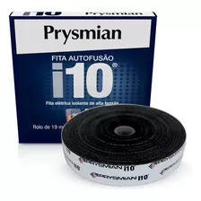 Kit 6 Fitas Isolantes Autofusão I10 10 Metros 19mm Prysmian