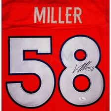 Jersey Autografiado Von Miller Denver Broncos Nfl Local