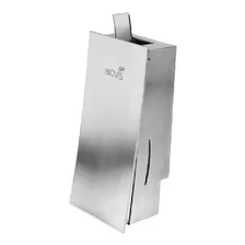 Dispenser Inox Escovado Noble Sabonete Alcool Xampu 800ml