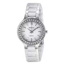 Reloj Mujer Donna Karan Dkny Ceramica Ny4982 Original