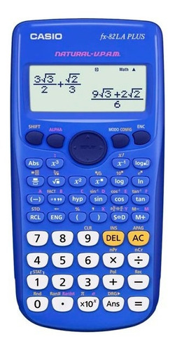 Calculadora Cientifica Casio Fx-82la Plus 252 Funcs Tienda