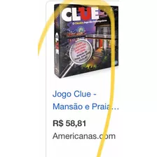 Jogo Clue - Mansão E Praia - Hasbro