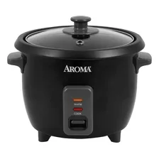 Aroma Housewares Arroz Y Cereales De 1.5 Cuartos Arc-363ng. Color Negro