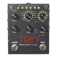 Pedal De Efeito Digitech Trio+ Band Creator + Looper Preto