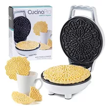 Mini Electric Pizzelle Maker - Makes One Personal Tiny ...