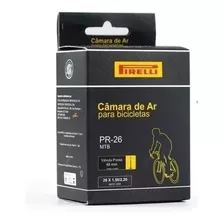 Camara De Ar Pirelli Bicicleta Aro 26 Bico Fino Presta 48mm