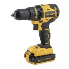 Taladro Atornillador Inalámbrico De 13mm Stanley Sbd201s2k 20v + Accesorio 220v