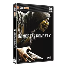 Mortal Kombat X - Midia Fisica Pc Novo/lacrado