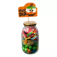 Regalo Halloween Frasco Dulces