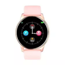 Reloj Smartwatch Zl01 Bluetooth - Full Touch Rosa