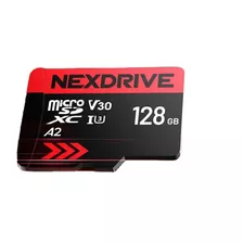 Memoria Microsd 128 Gb Nexdrive Con Adapter U3 V30 A2 4k 