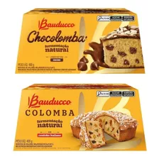 Kit 2 Colomba Pascal Bauducco Chocolate E Frutas 400g Cada